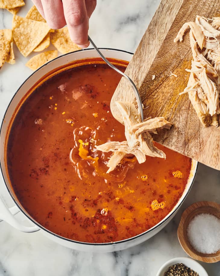 Chicken Tortilla Soup Recipe The Kitchn